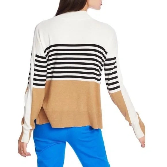 COURT & ROWE Stripe Colorblock Sweater - Picture 5 of 10